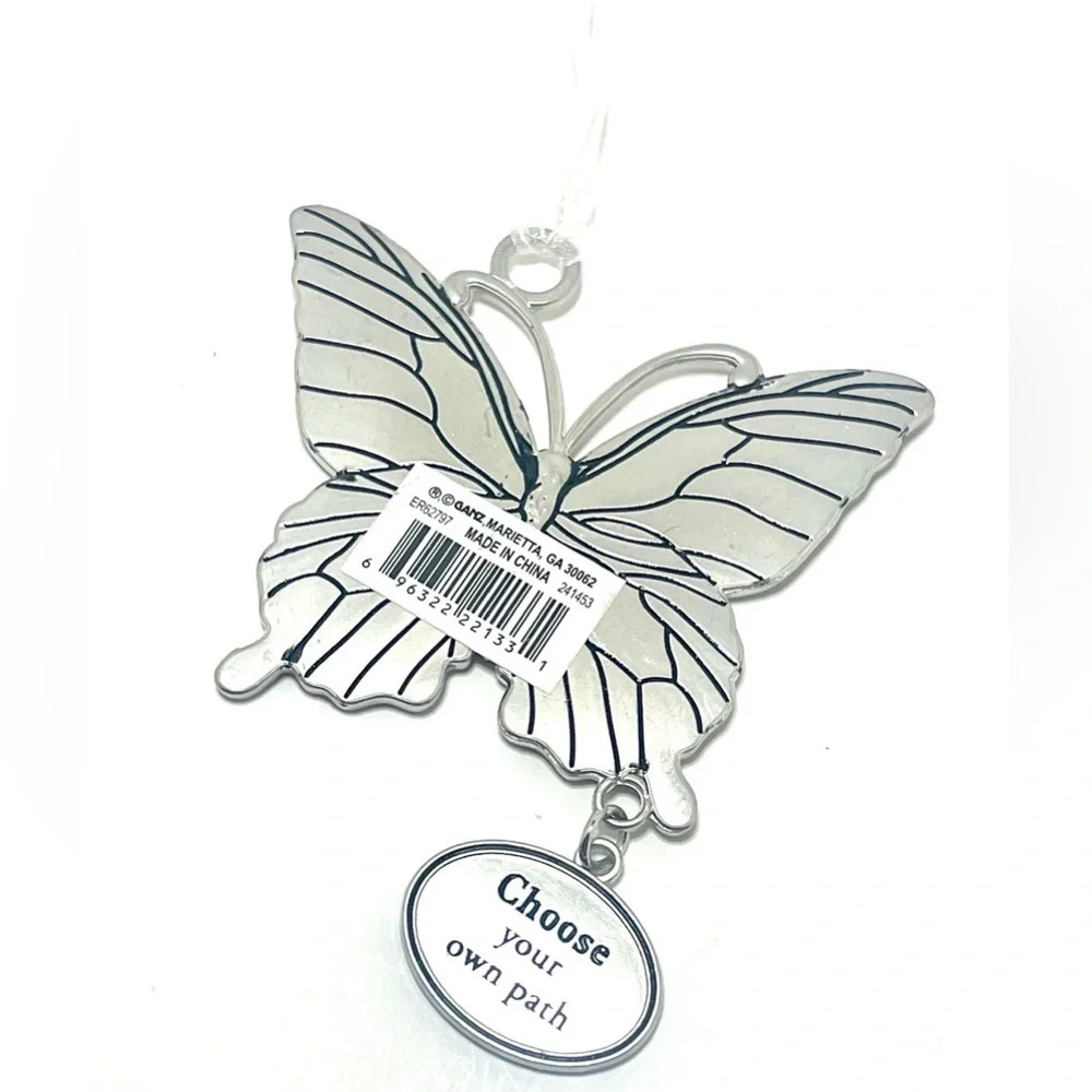 Ganz Car Ornament Hanging Butterfly with Sentiment New with tags 18 choices - Picture 3 of 13